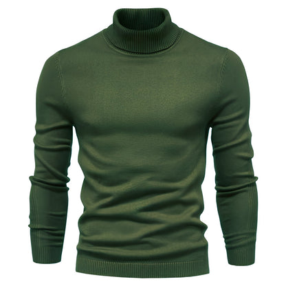 Jonah - Einfacher Rollkragenpullover für Herren