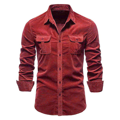 Rowen - Einfaches Herrenshirt mit Taschen