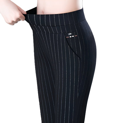 Wenda - Damenhose mit hohem Bund und dehnbarem Taillenbereich