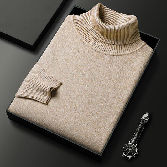 Gareth - Retro-Turtleneck-Pullover für Herren