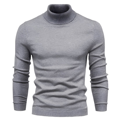 Jonah - Einfacher Rollkragenpullover für Herren