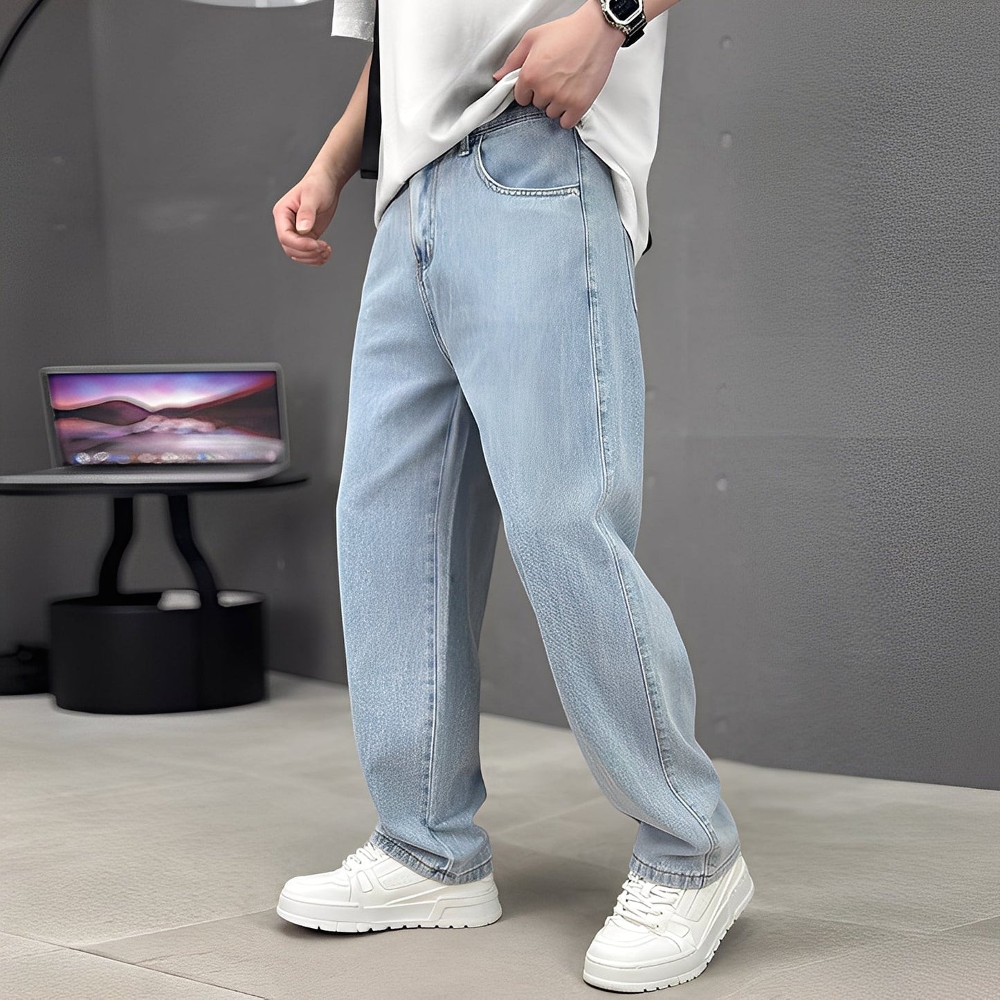 Wendell - Stylische Herrenjeans mit lockerem Schnitt