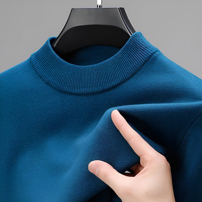 Davis - Gemütlicher Kaschmirpullover mit Saum für Männer