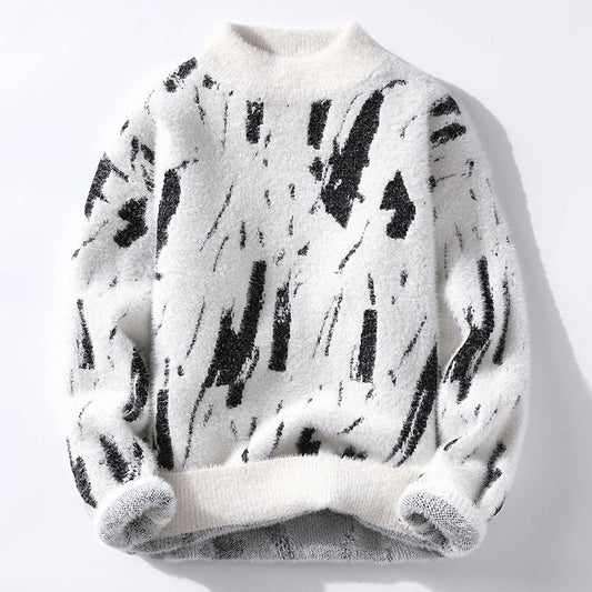 Damian - Zeitgemäßer Herren-Fleecepulli