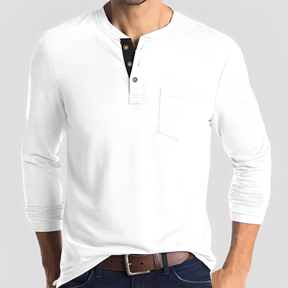 Dashiell - Bequemes Herren-Langarmshirt