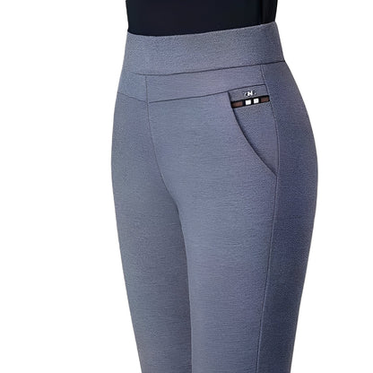Wenda - Damenhose mit hohem Bund und dehnbarem Taillenbereich