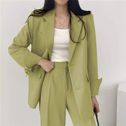 Alethea - Stilvolles Set mit lockerer Jacke und Hose für Frauen