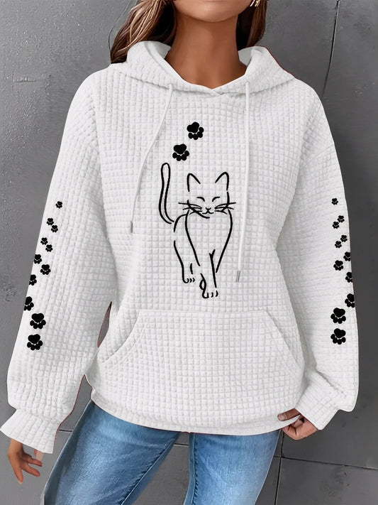 Berenice - Bedrucktes Damen-Hoodie für Gemütlichkeit