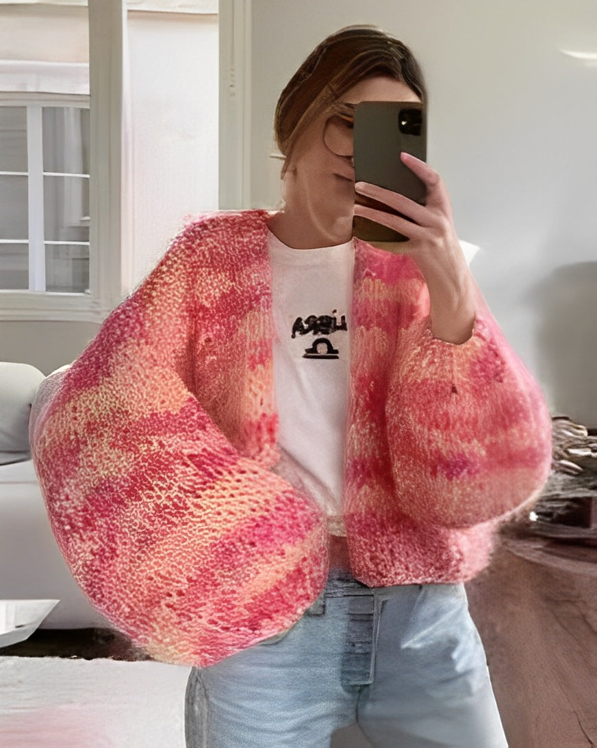 Marlee - Damenpullover mit bunten Streifen