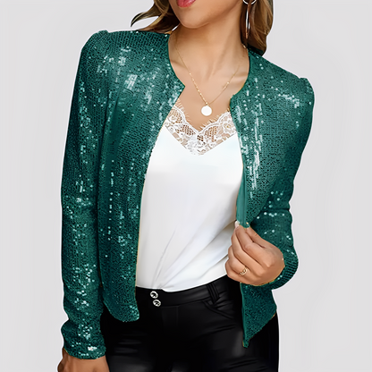 Shannen - Eleganter Damenblazer mit Glanz