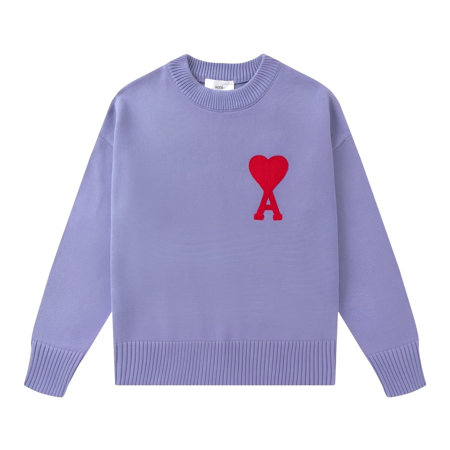 Darden - Einfacher Herrenpullover mit Herzmotiv