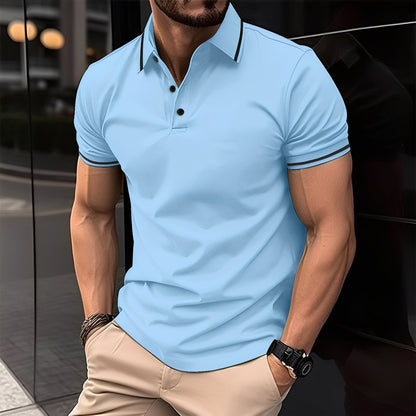 Mervyn - Bequeme, kurzärmelige Herren-Sport-Shirts