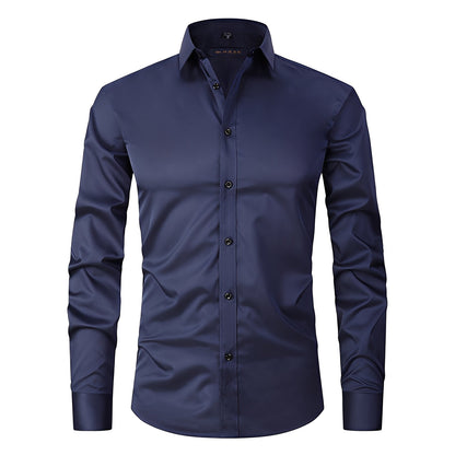 Elton - Enges Herren-Stretchshirt