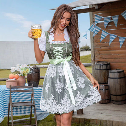 Malani - Festliches Damen-Dirndl mit Spitze