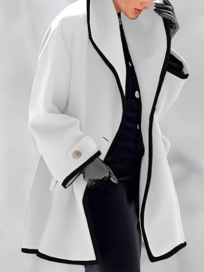 Mikayla - Warme Frauen-Wolljacke mit Kapuze