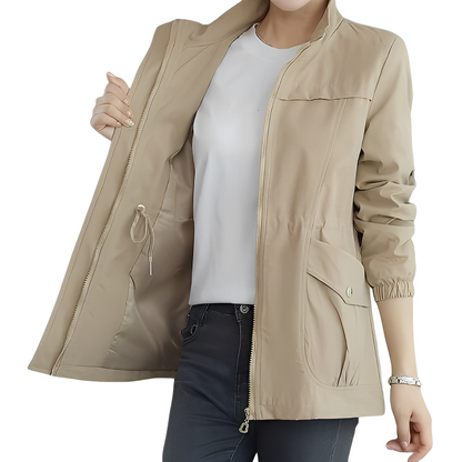 Gwenda - Modische Damenjacke mit anpassbarer Taille