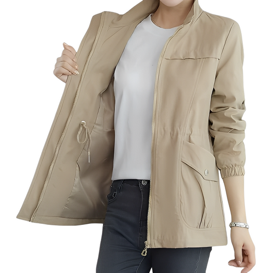 Gwenda - Modische Damenjacke mit anpassbarer Taille