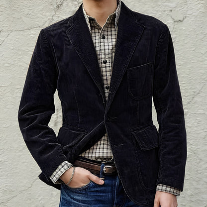 Dalton - Komfortable Herrenjacke aus Wolle mit Taschen