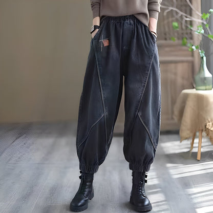 Shyanne - Klassische Damenjeans mit elastischem Taillenbund