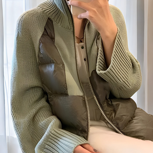 Harley - Gemütliche Strickjacke mit Reißverschluss für Damen