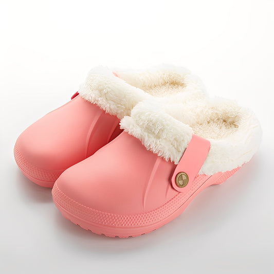 Melba - Damenclogs mit weichem Fleecefutter