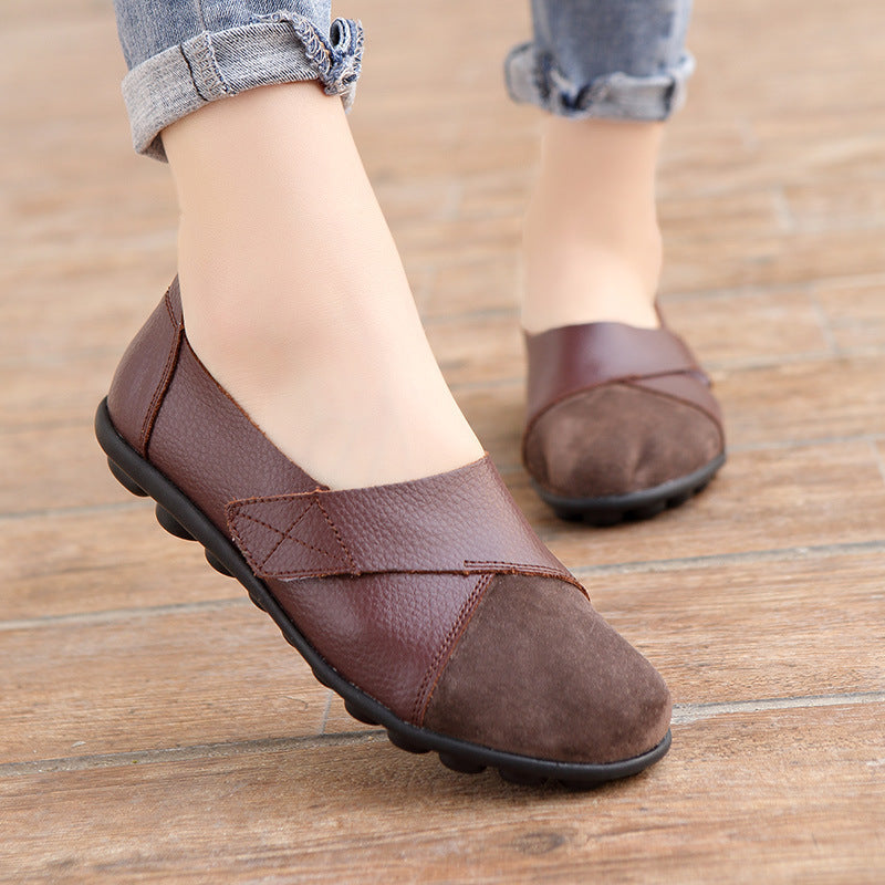 Merideth - Bequeme Frauenschuhe mit Klettverschluss