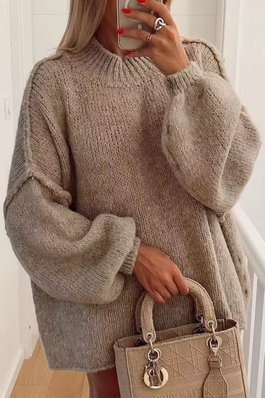 Suki - Dünner Pullover mit Rundhalsausschnitt
