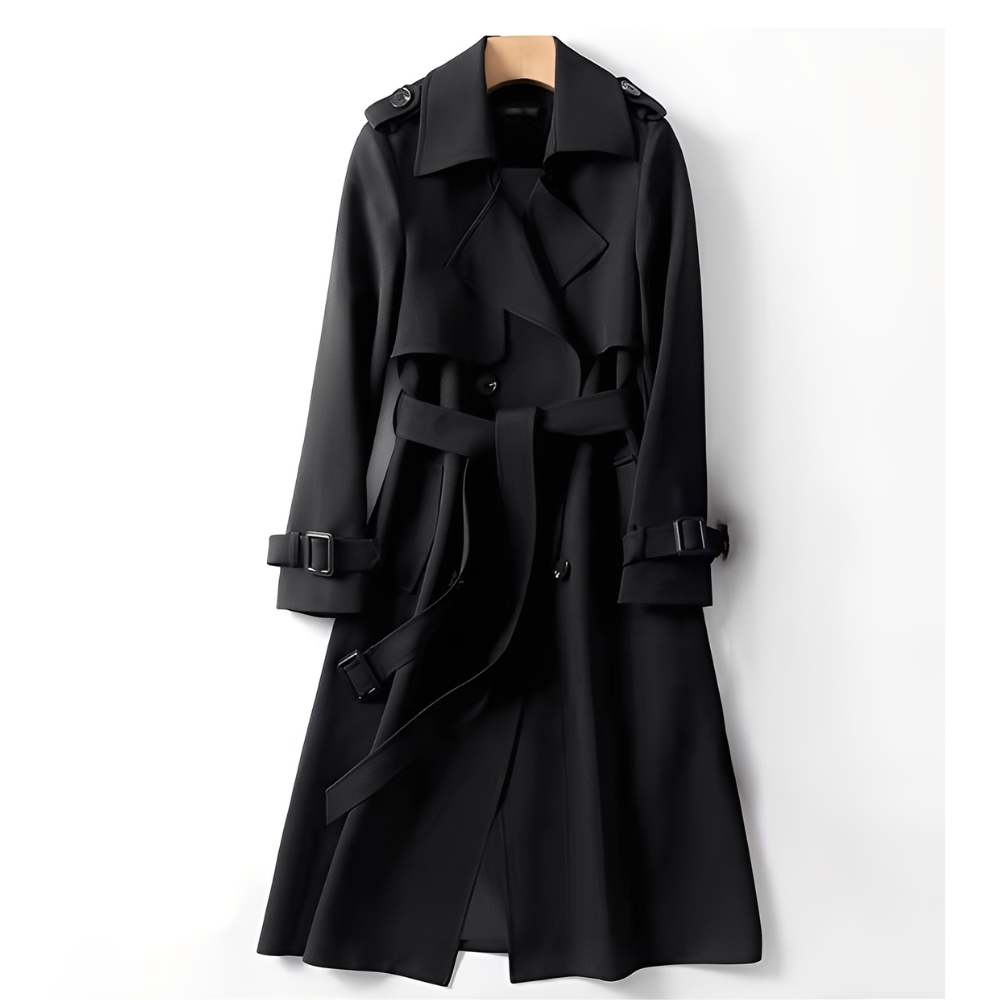 Tiffani - Moderner langer Mantel für Damen