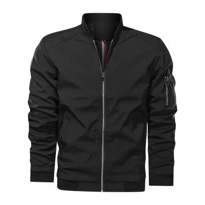 Rufus - Komfortable Männer-Bomberjacke mit Zipper