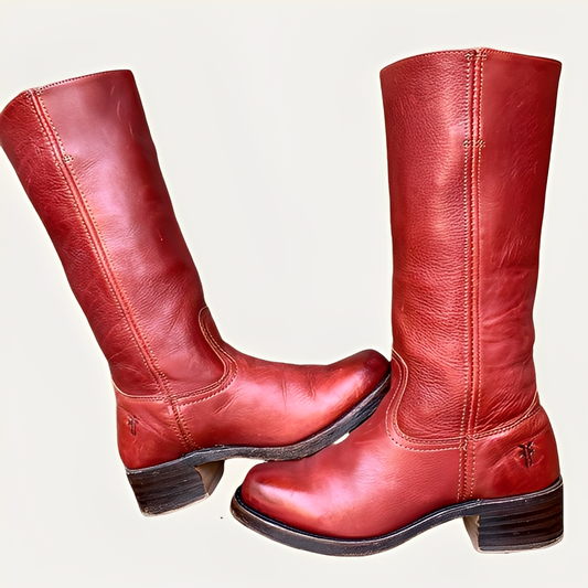 Gloriana - Klassische Damen-Cowboystiefel mit Design