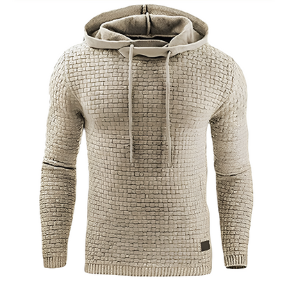 Karson - Bequemer, schmaler Herren-Sport-Hoodie