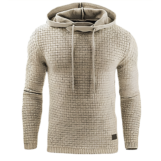 Karson - Bequemer, schmaler Herren-Sport-Hoodie