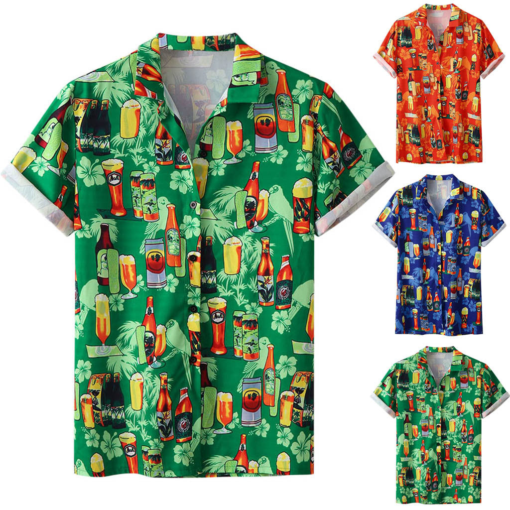 Leonardo - Oktoberfest-Shirt für Männer mit Muster