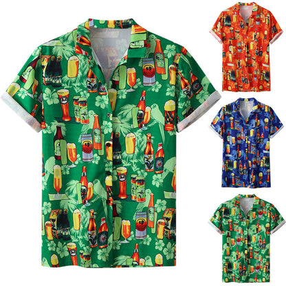 Leonardo - Oktoberfest-Shirt für Männer mit Muster