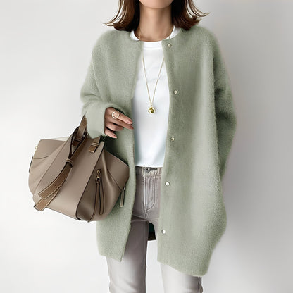 Dahlia - Eleganter, locker geschnittener Damen-Cardigan