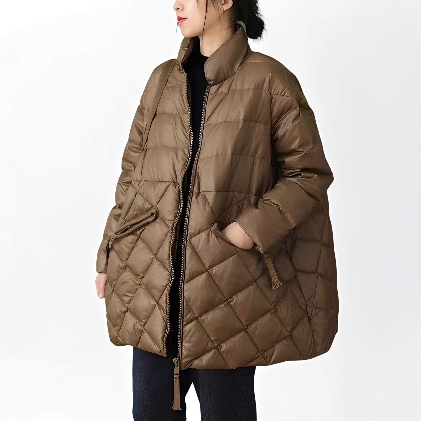 Emily - Komfortable Damenjacke mit Taschen und Reißverschluss
