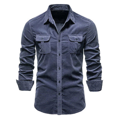 Rowen - Einfaches Herrenshirt mit Taschen
