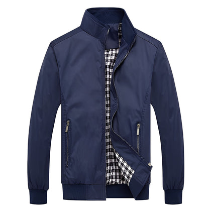 Terrence - Bequeme, modische Herrenjacke mit Windschutz