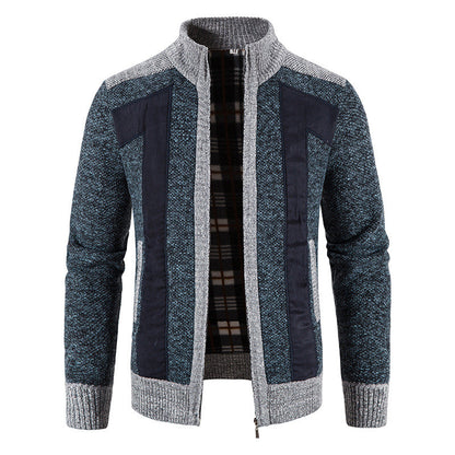 Domenic - Bequeme Herren-Fleecejacke mit Reißverschluss