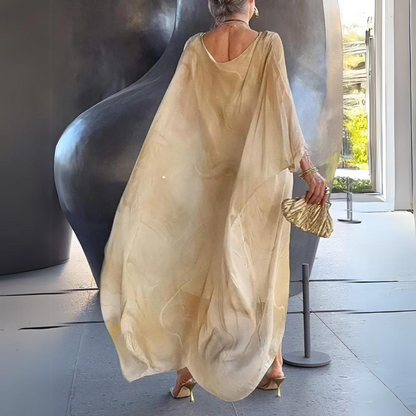 Aurora – Elegantes Seidenkleid aus zartem Chiffon