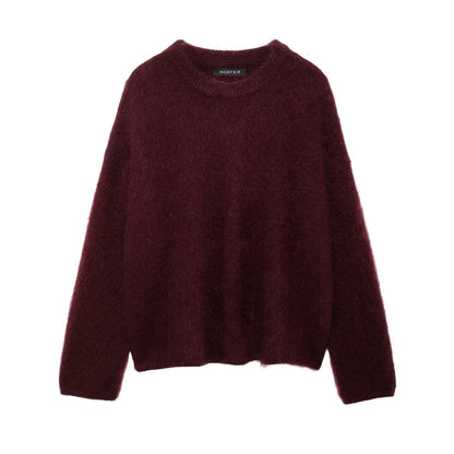 Valorie - Bequemer Damenpulli aus Mohairmix