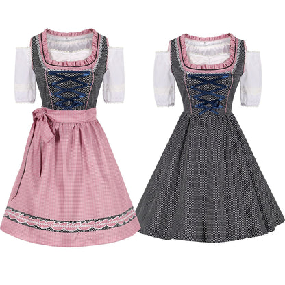 Velda - Klassisches Oktoberfestkleid mit Trägern für Damen