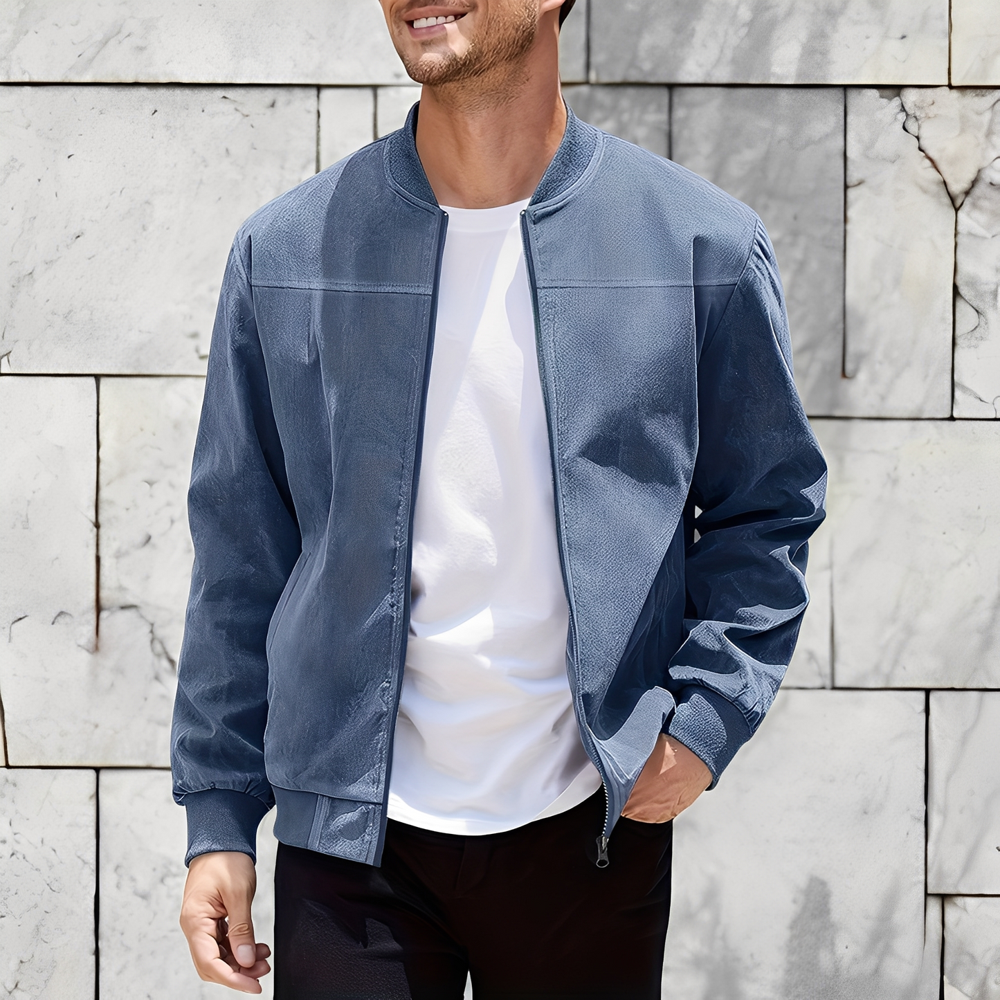 Easton - Klassische, schicke Herren-Lederjacke