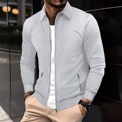 Anthony - Moderne Männerjacke mit Reißverschluss-Taschen