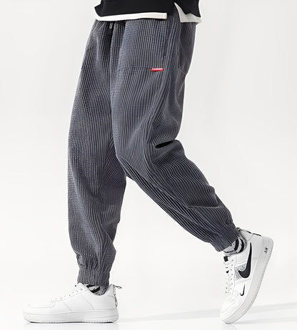 Nicholas - Stylische Cord-Jogginghose für Herren