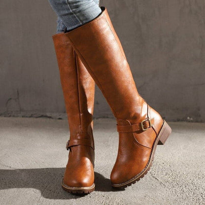 Marly - Bequeme Damenstiefeletten mit Dekoschnalle