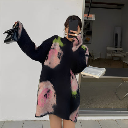 Shelby - Schickes, modernes Midikleid aus Strick für Frauen