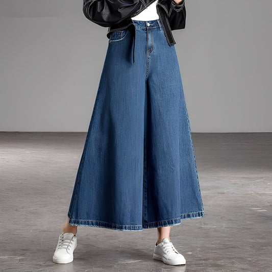 Isabelle - Modische Damenjeans mit weitem Bein