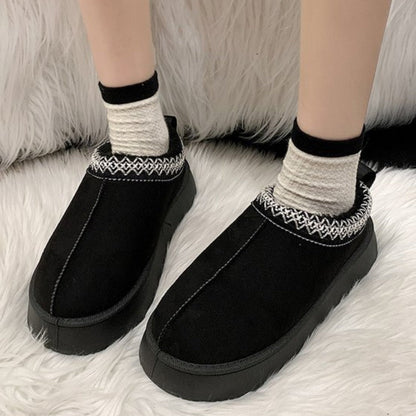 Audrey – Winterstiefel Modetrend Plattform