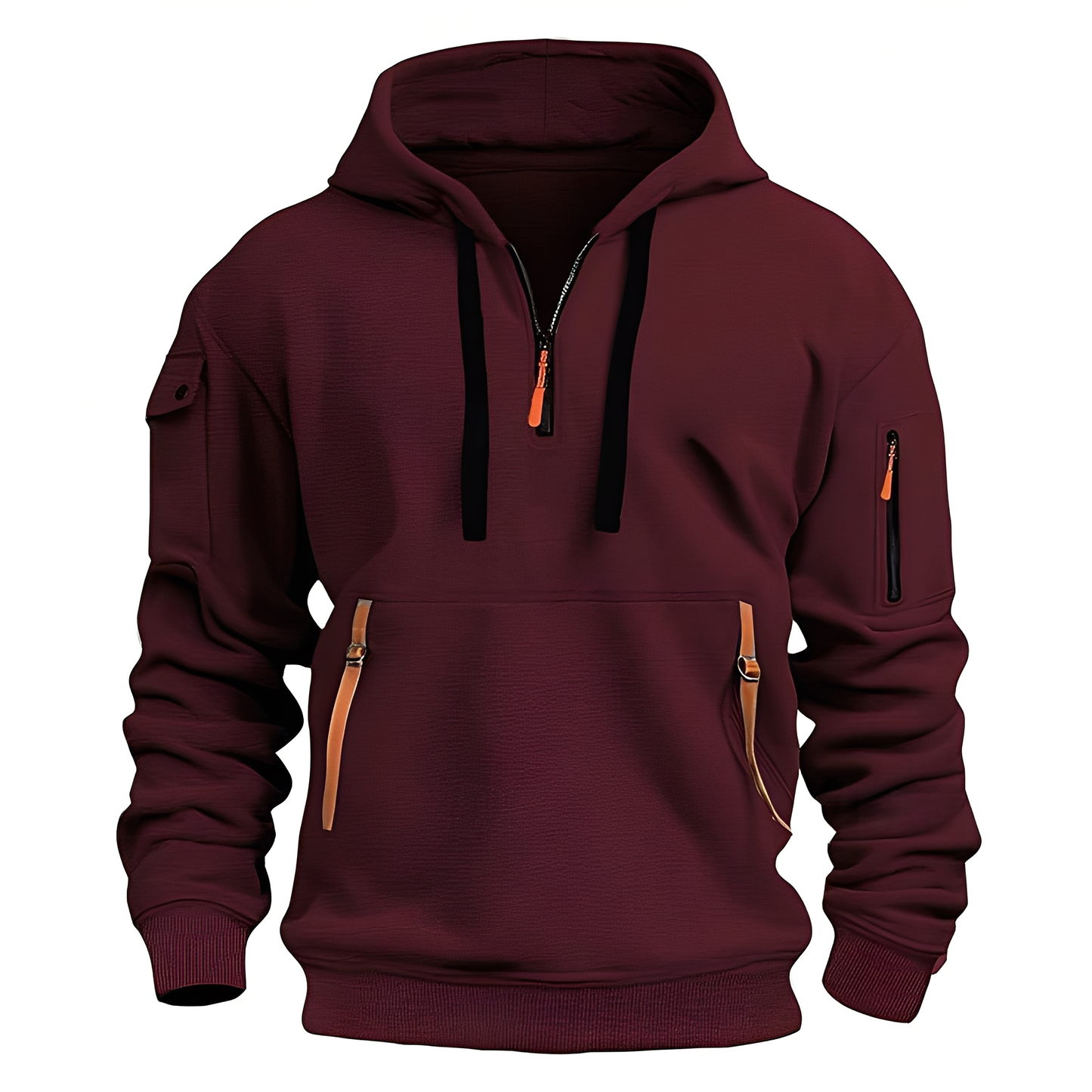 Cornell - Bequemer, lässiger Herren-Hoodie mit Zipper